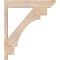 Ekena Millwork Merced Slat Smooth Outlooker, Douglas Fir, 5 1/2"W x 26"D x 30"H OUT06X26X30MRC06SDF - alternate 4